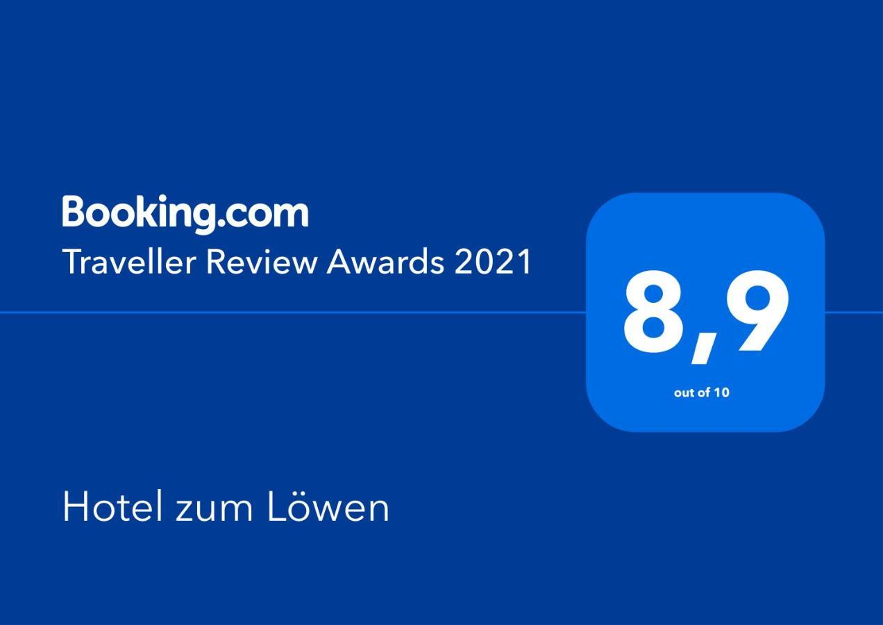 Hotel Zum Loewen Weißenhorn 외부 사진